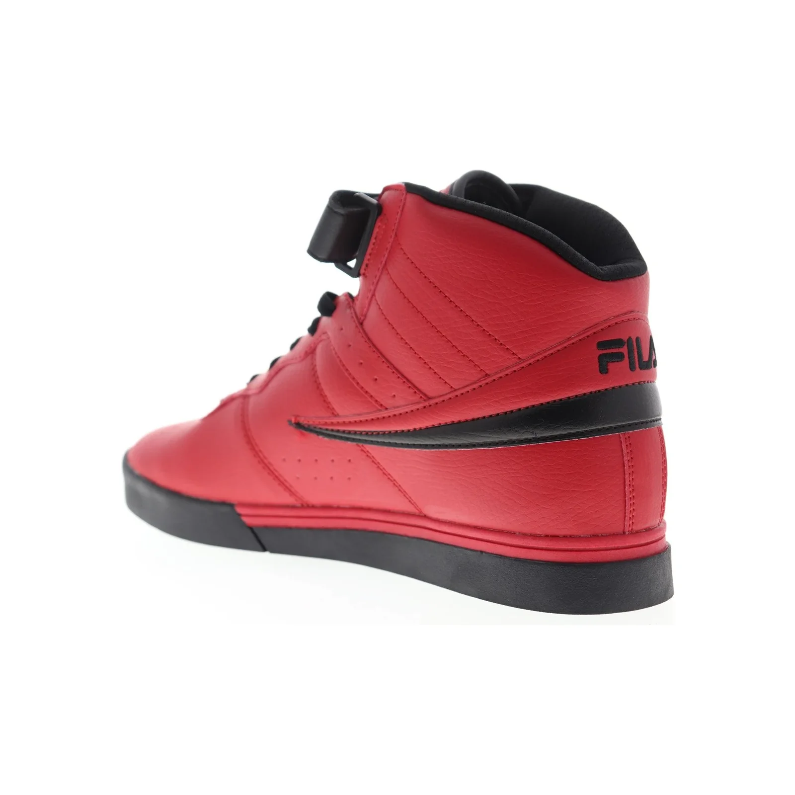 Fila Men's Vulc 13 Mid Plus Shoes - Red / Black - Image 7