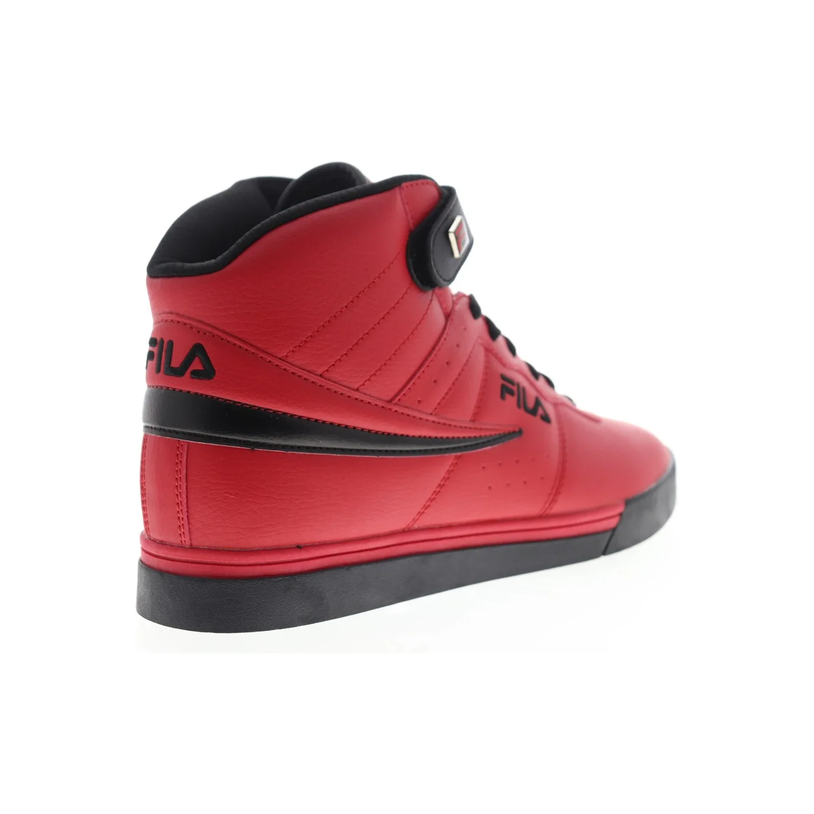 Fila Men's Vulc 13 Mid Plus Shoes - Red / Black - Image 9