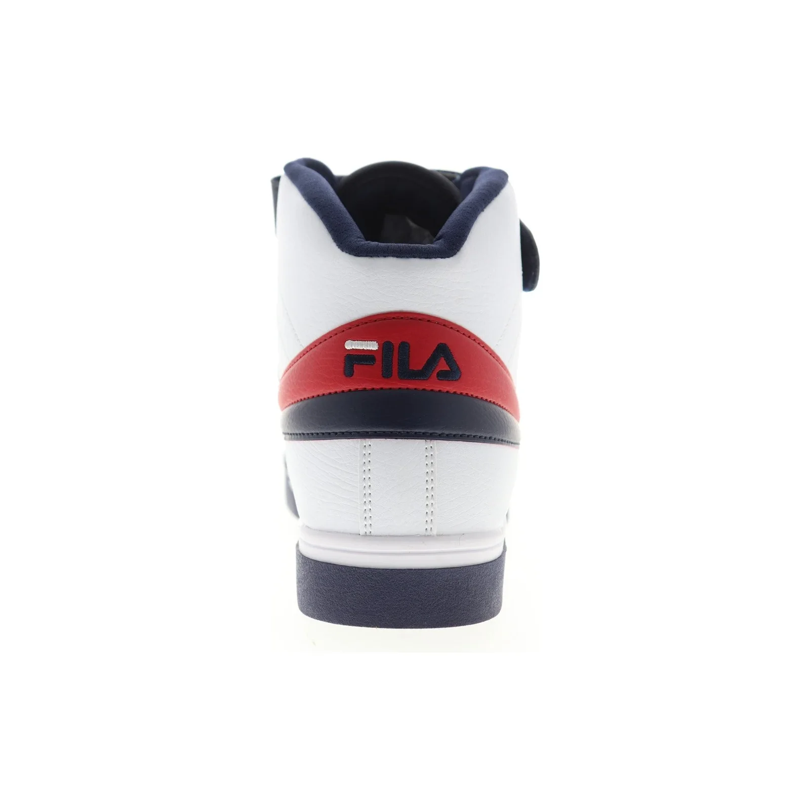 Fila Men's Vulc 13 Mid Plus Shoes - White / Blue / Red - Image 8