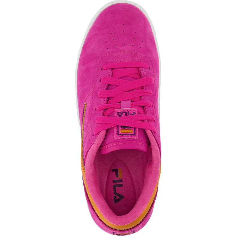 Fila Women's Original Fitness Shoes - Fuchsia Pink / Gold / Purple - Image 4