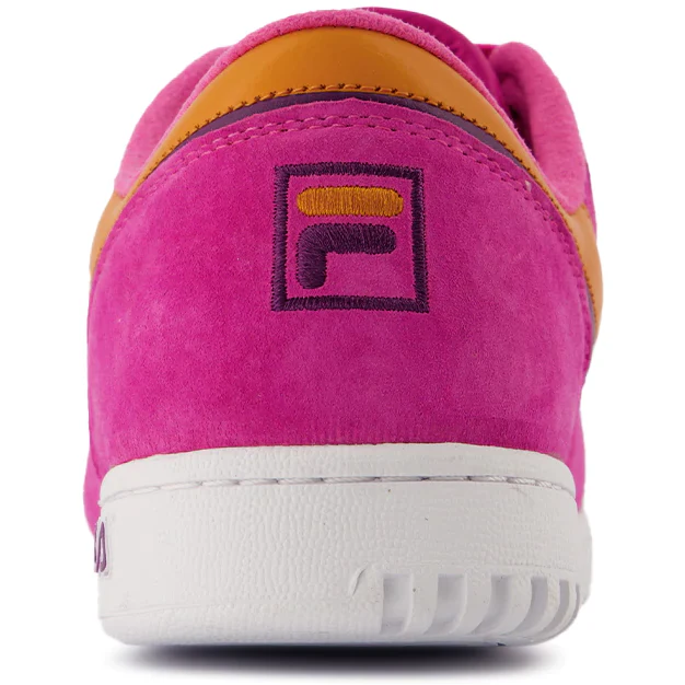 Fila Women's Original Fitness Shoes - Fuchsia Pink / Gold / Purple - Image 5