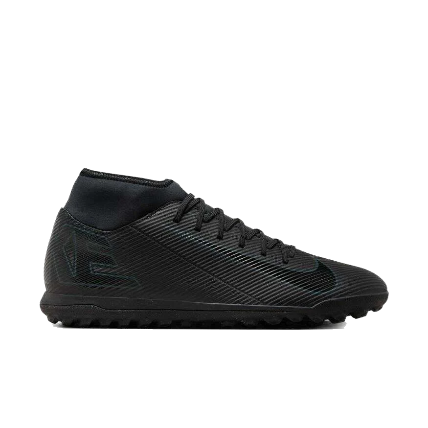 Nike Men's Mercurial Superfly 10 Club Tf Shoes - Black / Deep Jungle - Image 2