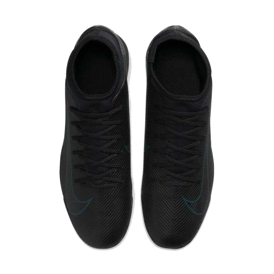 Nike Men's Mercurial Superfly 10 Club Tf Shoes - Black / Deep Jungle - Image 4