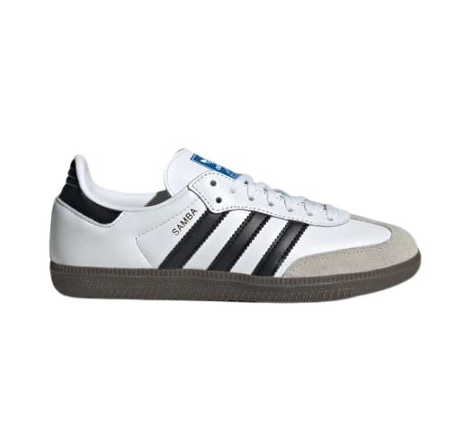 Adidas Kids' Samba Og Shoes - Cloud White / Core Black / Gum