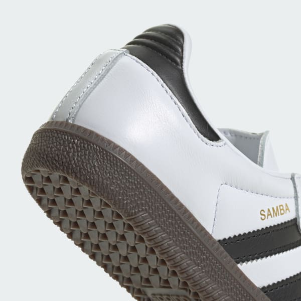 Adidas Kids' Samba Og Shoes - Cloud White / Core Black / Gum - Image 8