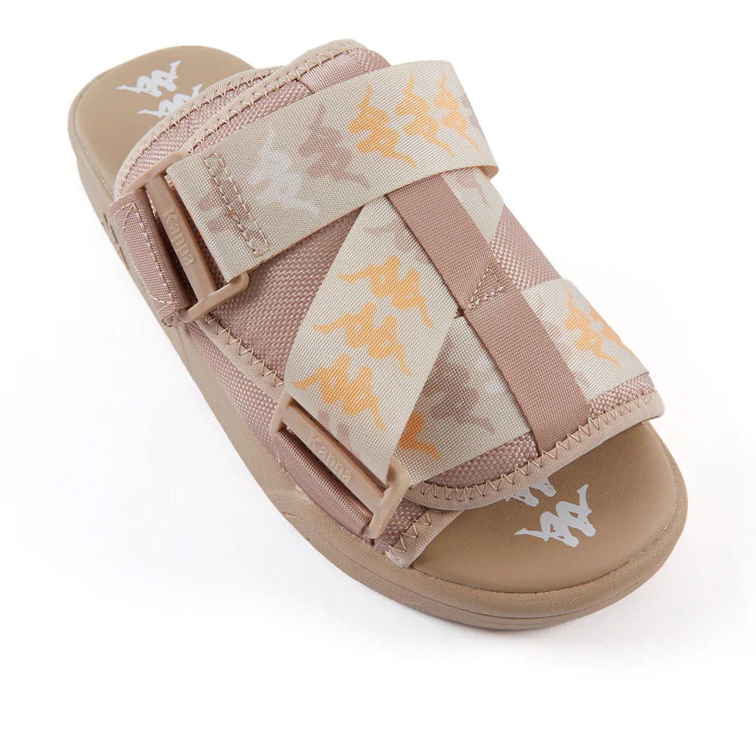 Kappa 222 Banda Mitel 8 Sandals - Beige / Light Yellow - Image 3