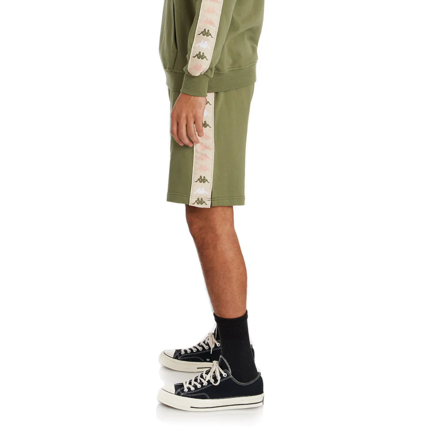 Kappa Men's 222 Banda Marvzin 2 Shorts - Green Olive - Image 3