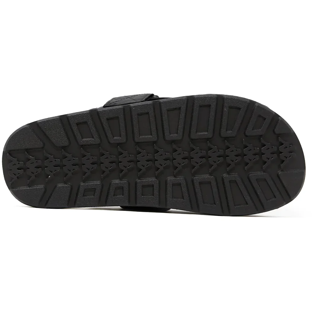 Kappa Unisex 222 Banda Mitel 1 Sandals - Black / White - Image 4