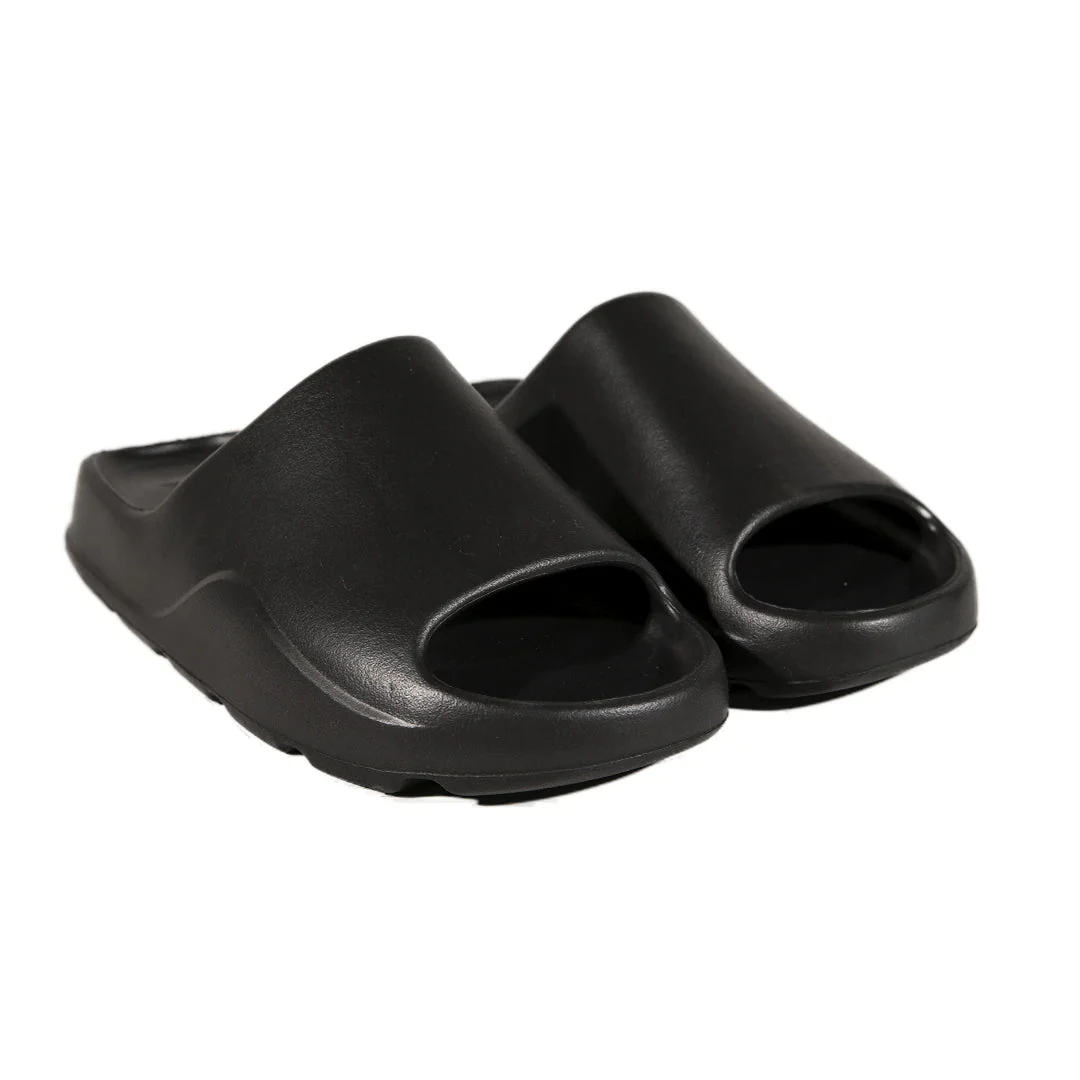 Kappa Unisex Authentic Plume 1 Sandals - Black - Image 2