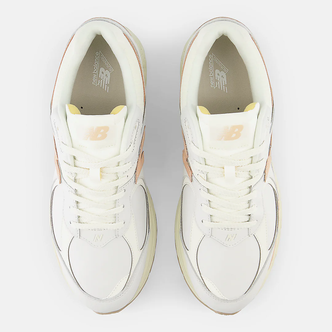 New Balance Men's 2002r Shoes - White / Vachetta Tan - Image 3