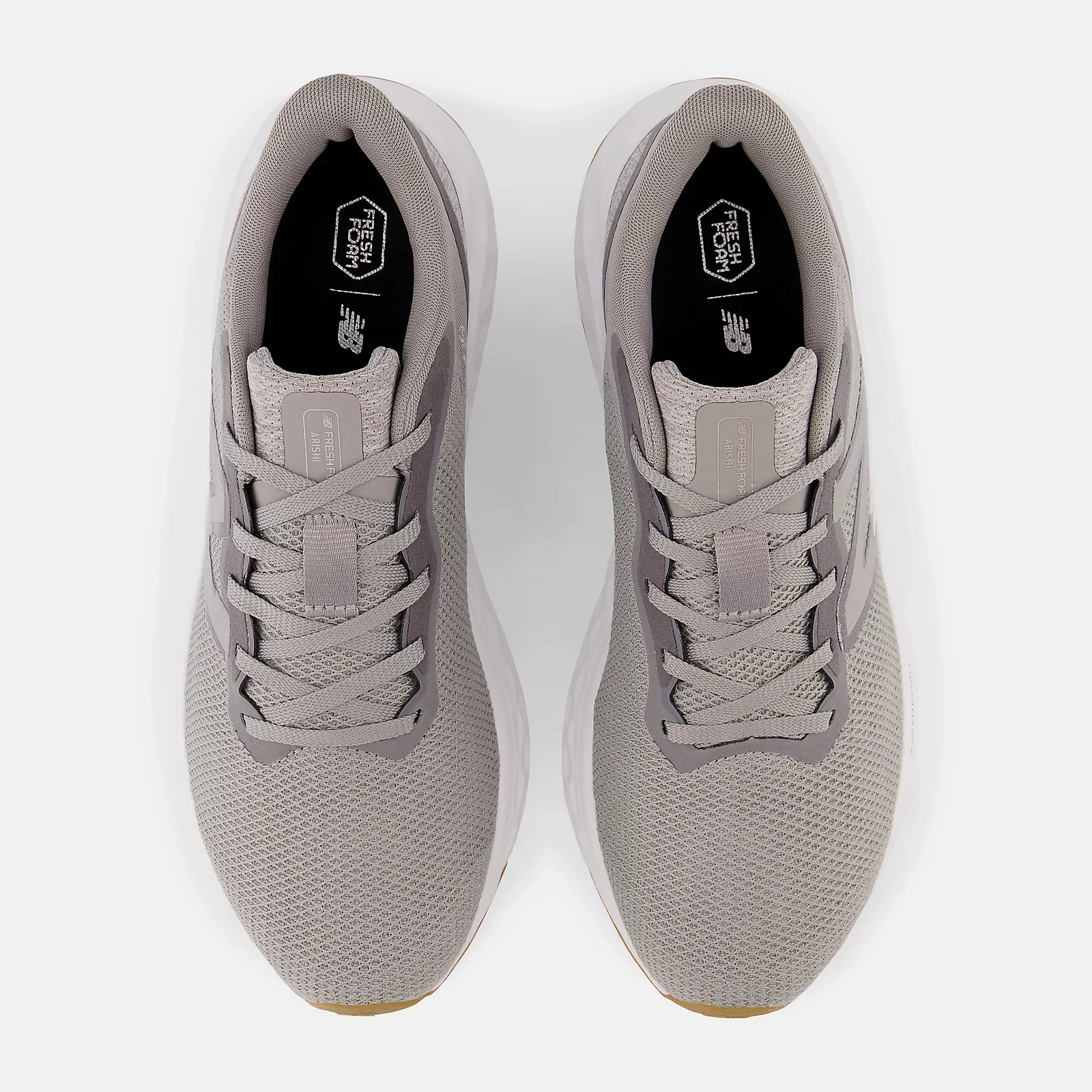 New Balance Men's Fresh Foam Arishi v4 Shoes - Marblehead / Castlerock / Silver Metallic - Image 5