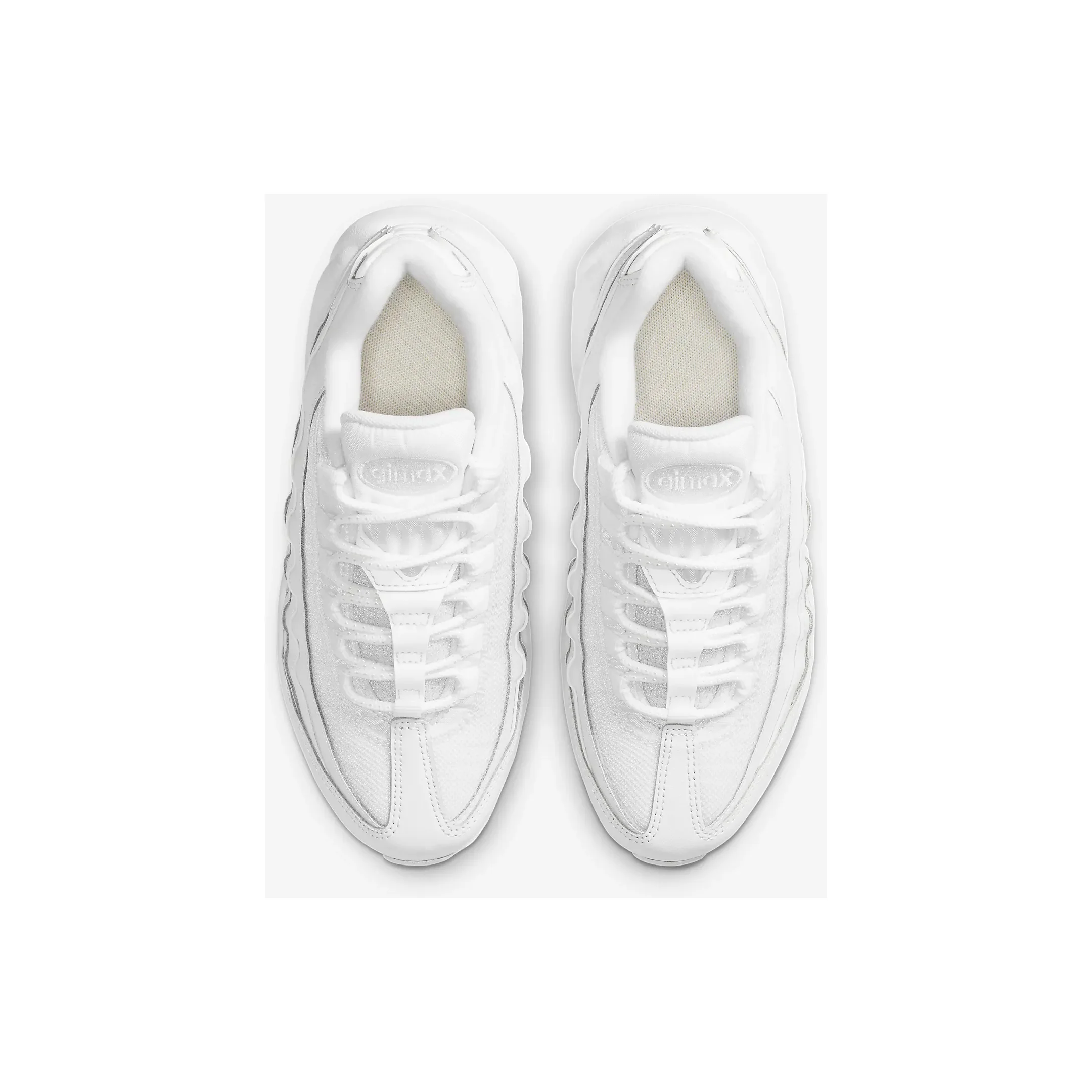 Nike Kids' Air Max 95 Recraft Shoes - All White - Image 5