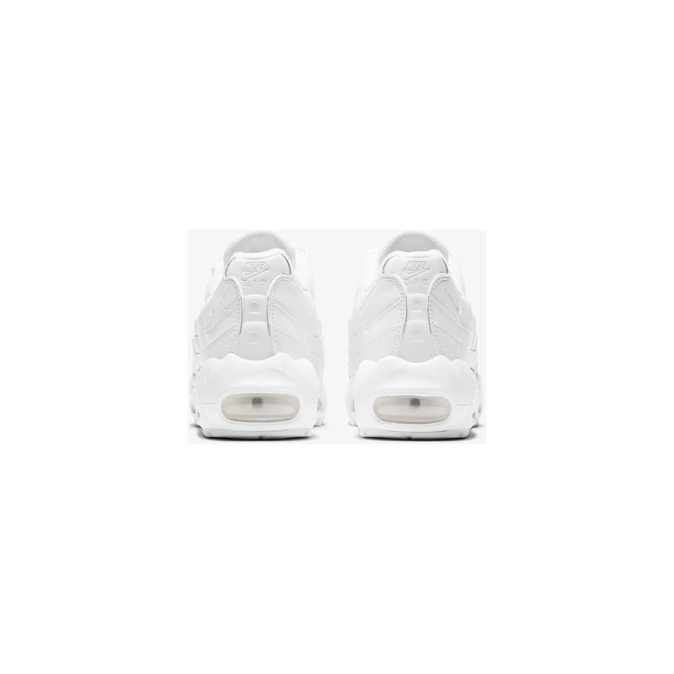 Nike Kids' Air Max 95 Recraft Shoes - All White - Image 7