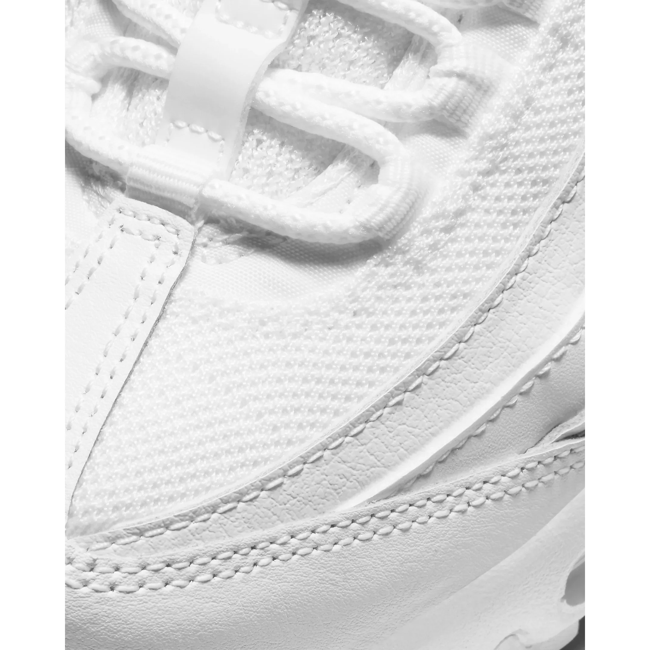 Nike Kids' Air Max 95 Recraft Shoes - All White - Image 8