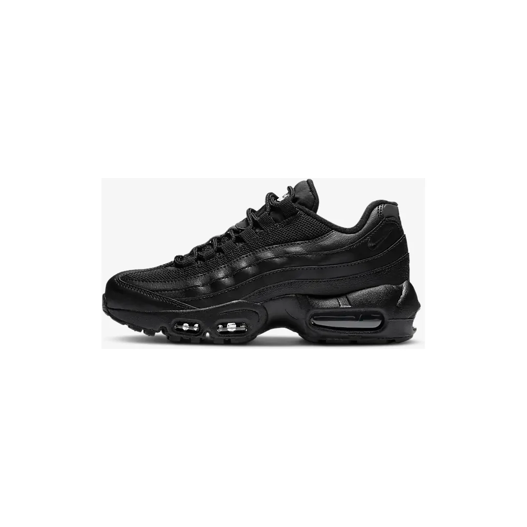 Nike Kids' Air Max 95 Recraft Shoes - Black / White - Image 2