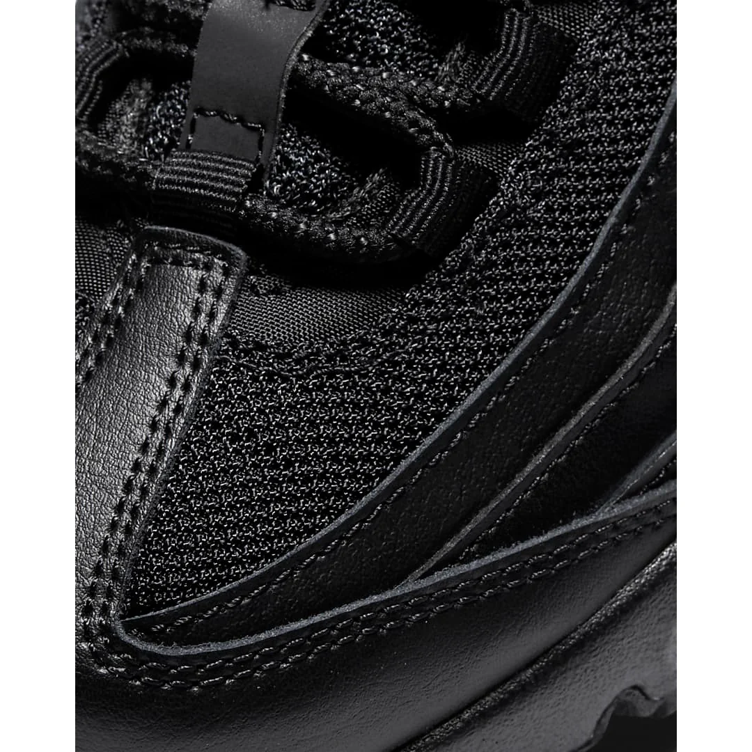 Nike Kids' Air Max 95 Recraft Shoes - Black / White - Image 8