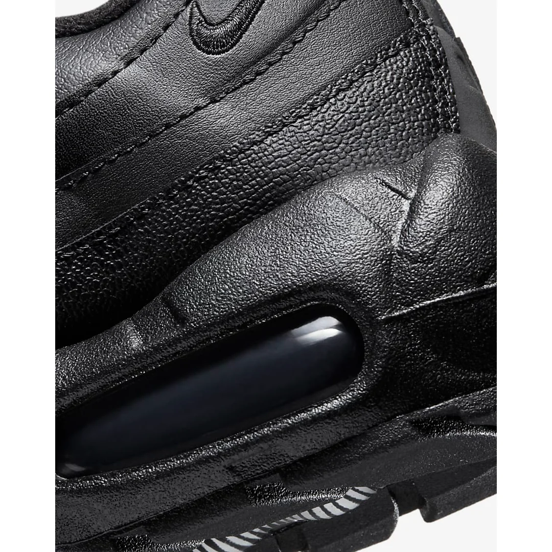 Nike Kids' Air Max 95 Recraft Shoes - Black / White - Image 9