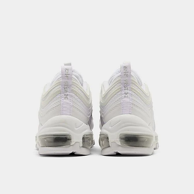Nike Kids' Air Max 97 Casual Shoes - White / Metallic Silver - Image 5