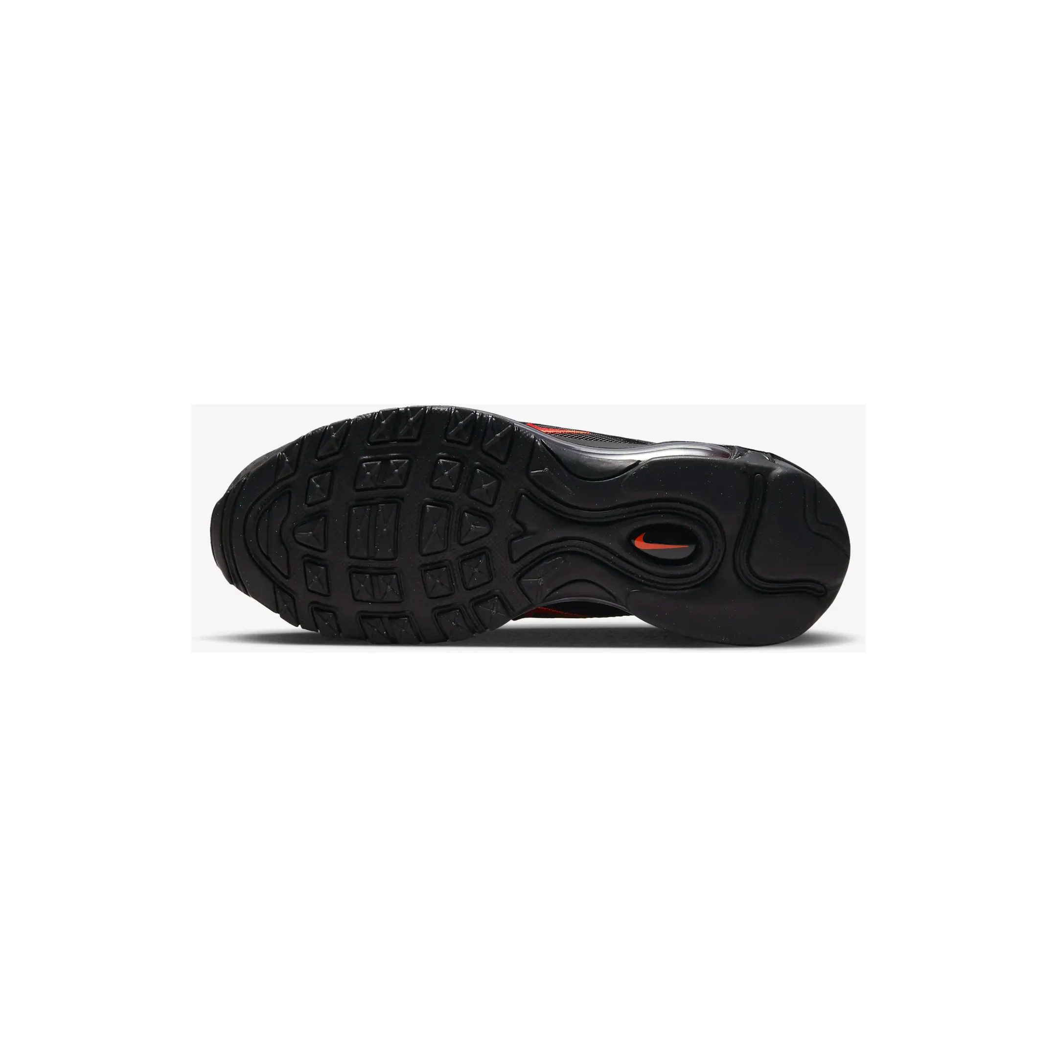 Nike Kids' Air Max 97 Shoes - Black / Safety Orange - Image 3