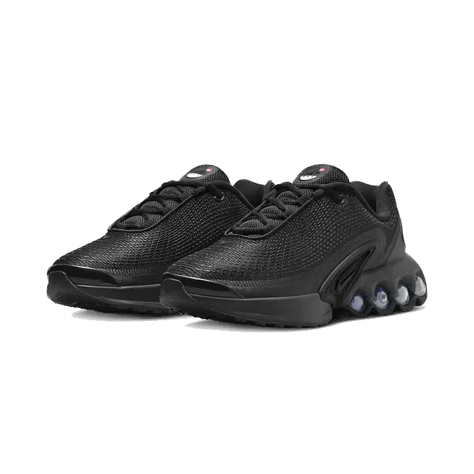 Nike Kids' Air Max Dn Shoes - Black / Metallic Dark Grey - Image 2