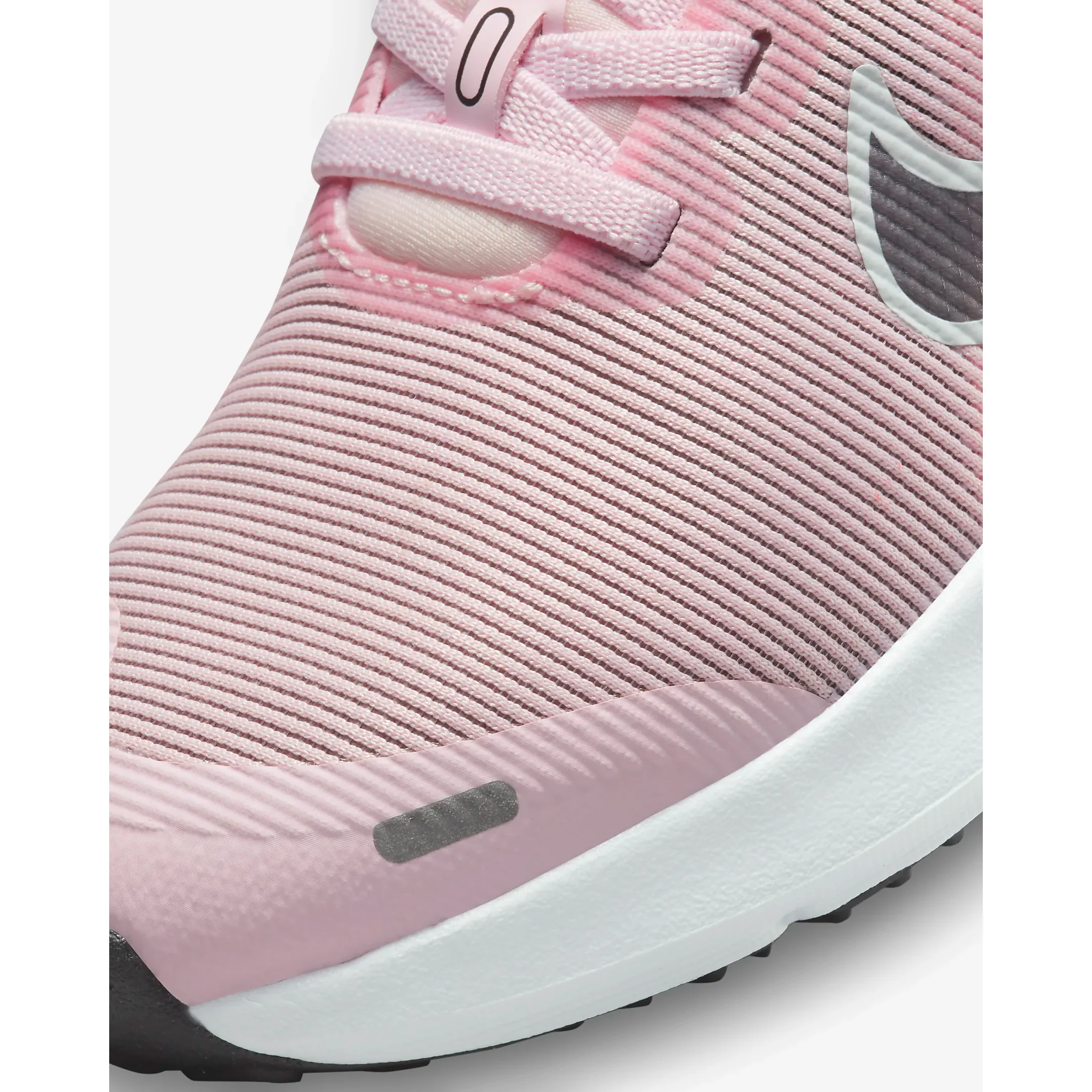 Nike Kids' Downshifter 12 Shoes - Pink Foam / Black / Flat Pewter - Image 8