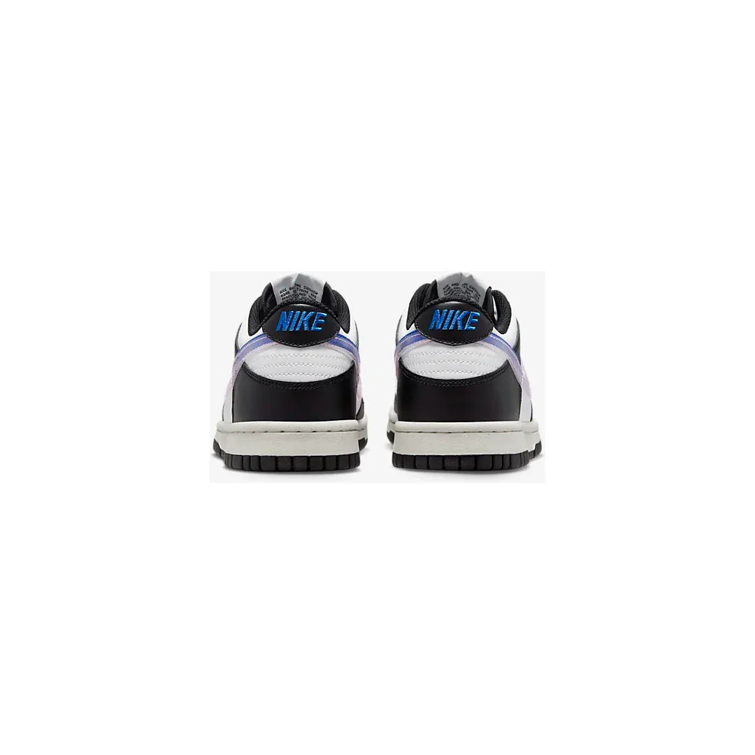 Nike Kids' Dunk Low Next Nature Shoes - Black / Hyper Royal / Summit White / Black - Image 7