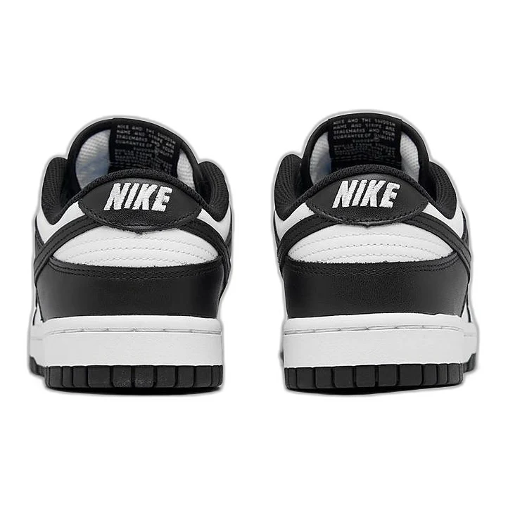 Nike Kids' Dunk Low Shoes - White / Black - Image 7