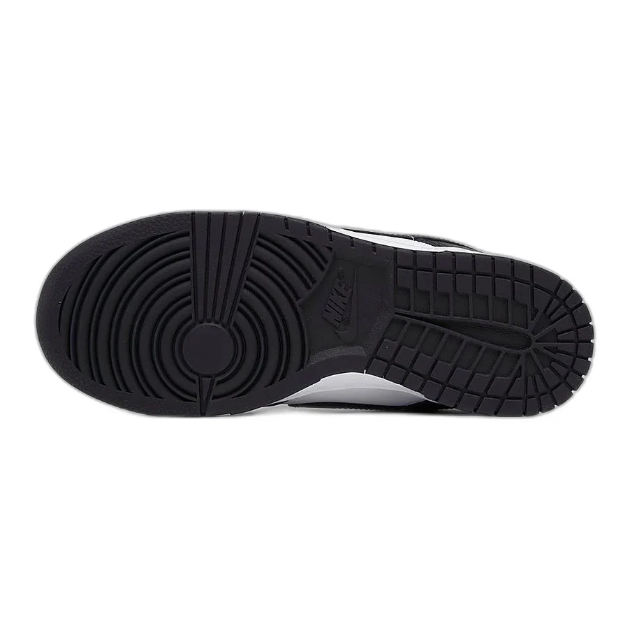 Nike Kids' Dunk Low Shoes - White / Black - Image 8
