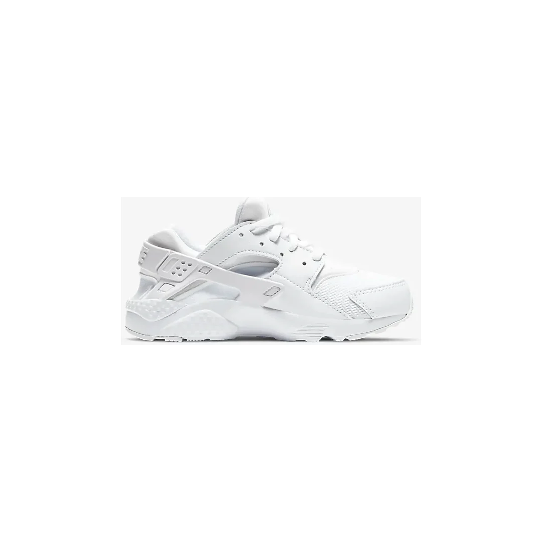 Nike Kids' Huarache Run Shoes - White / Pure Platinum / White - Image 4
