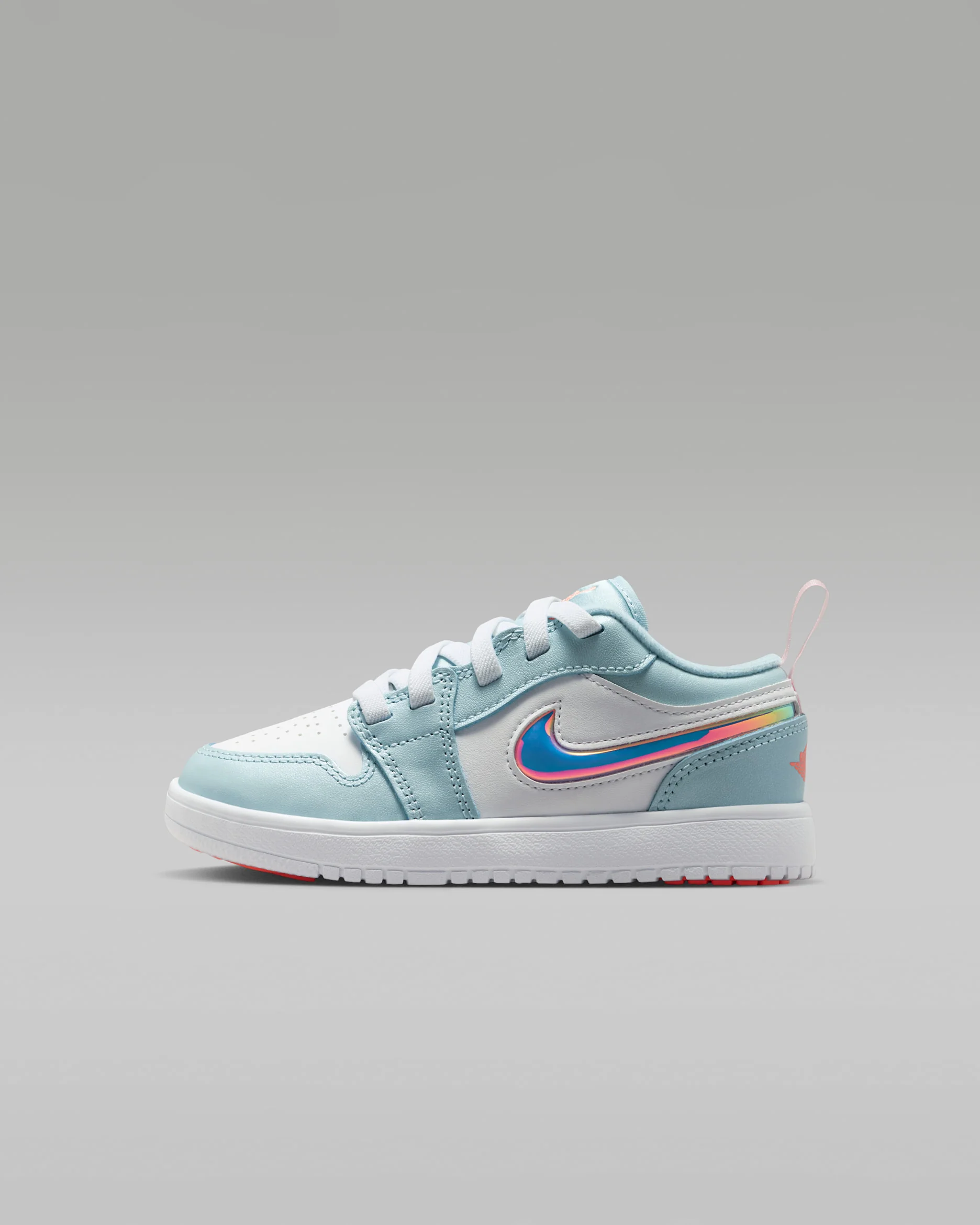 Nike Kids' Jordan 1 Low Alt Shoes - Ocean Bliss / White / Atomic Pink - Image 10