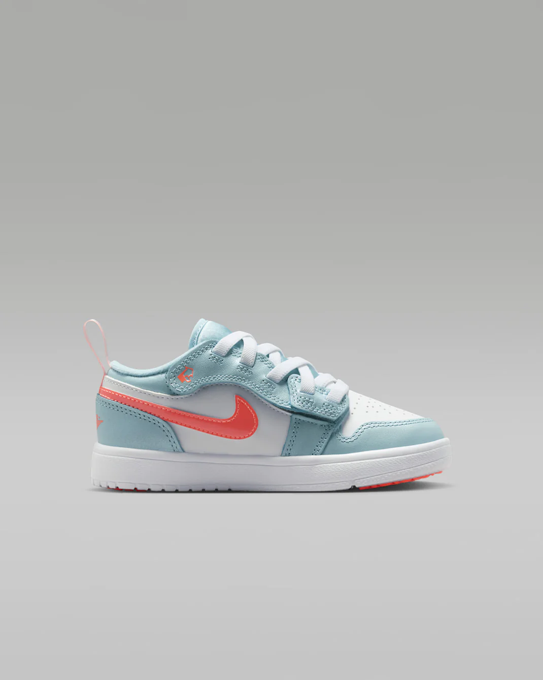 Nike Kids' Jordan 1 Low Alt Shoes - Ocean Bliss / White / Atomic Pink - Image 6