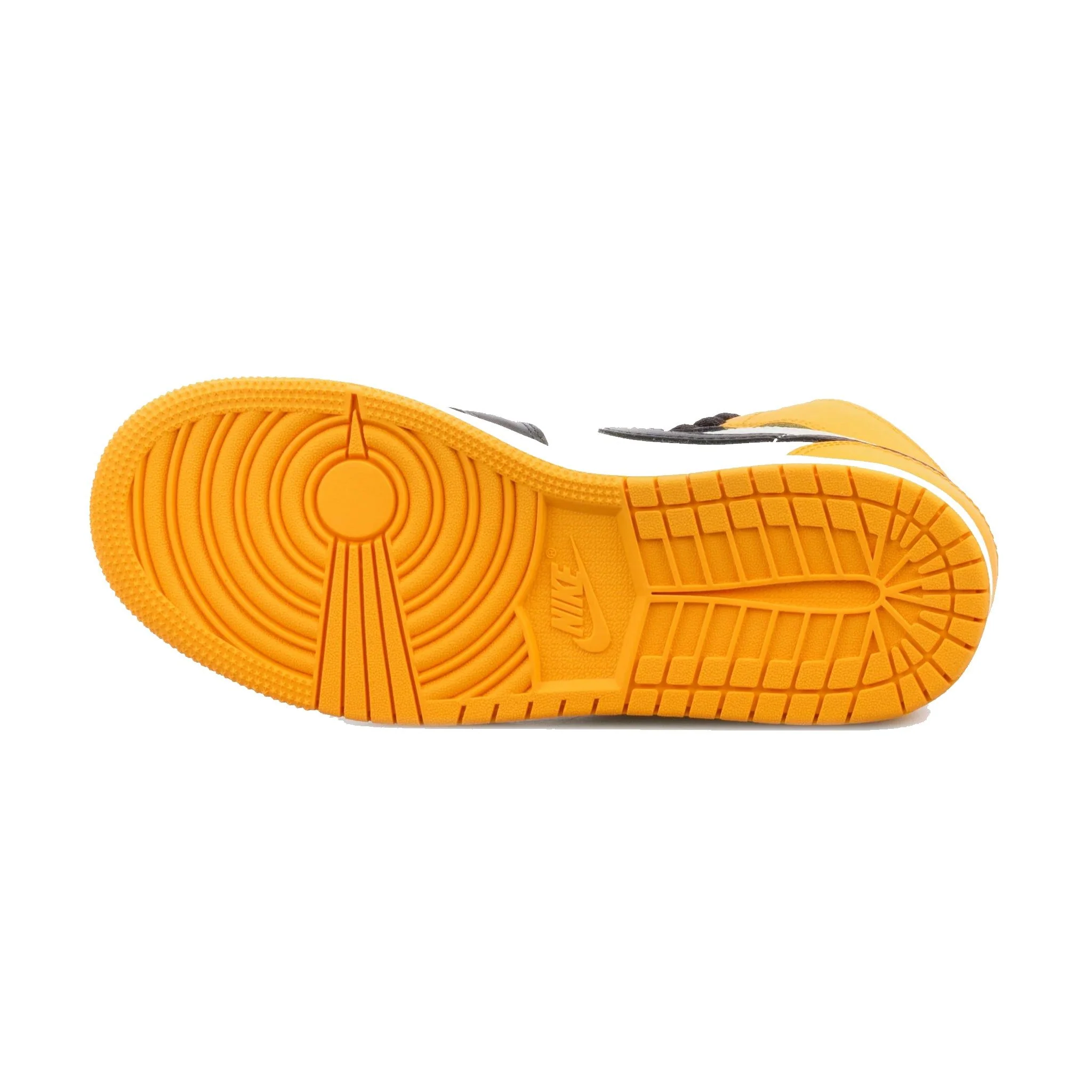 Nike Kids' Jordan 1 Retro High OG Shoes - Taxi Yellow / Black Sail - Image 7