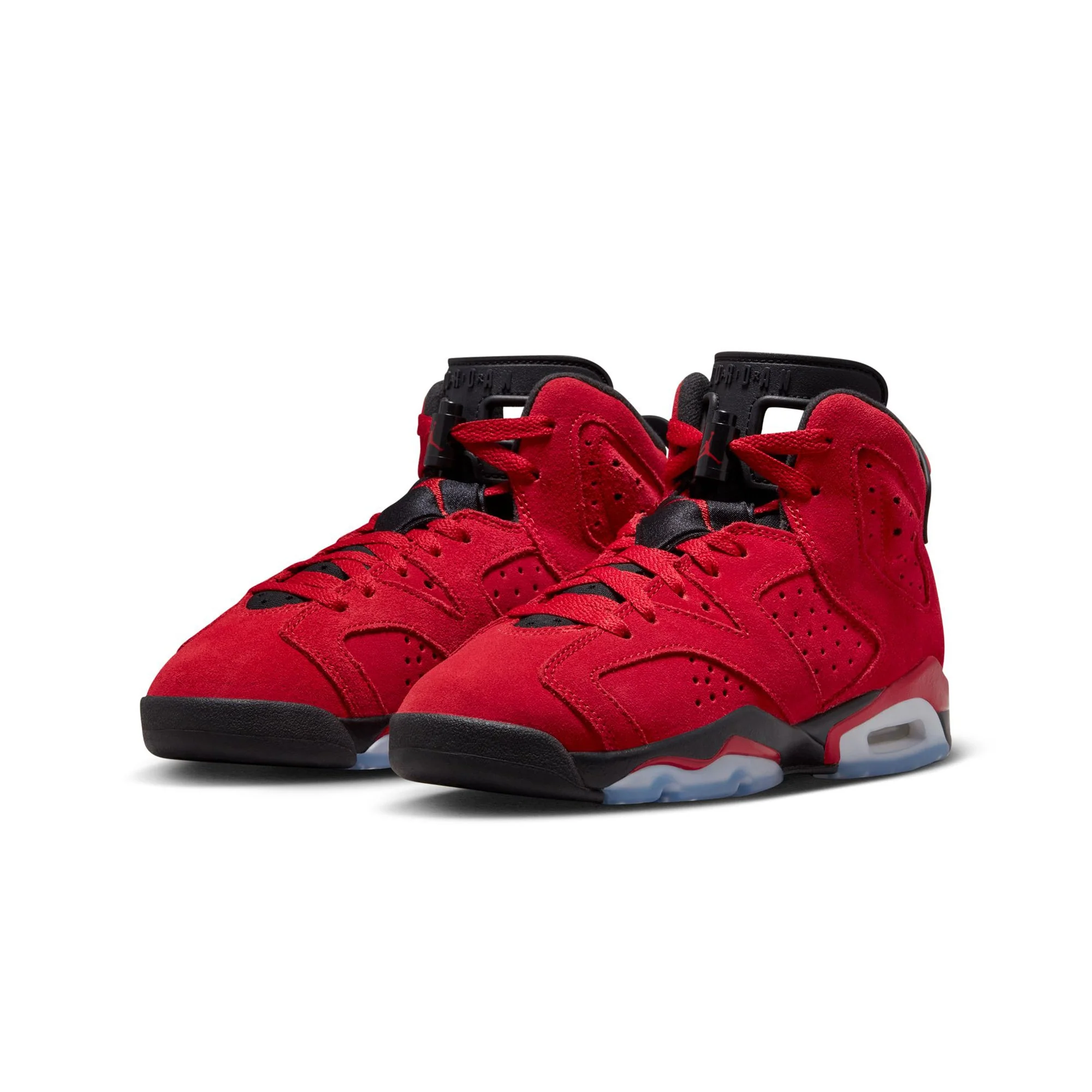 Nike Kids' Jordan 6 Retro Shoes - Varsity Red / Black - Image 2