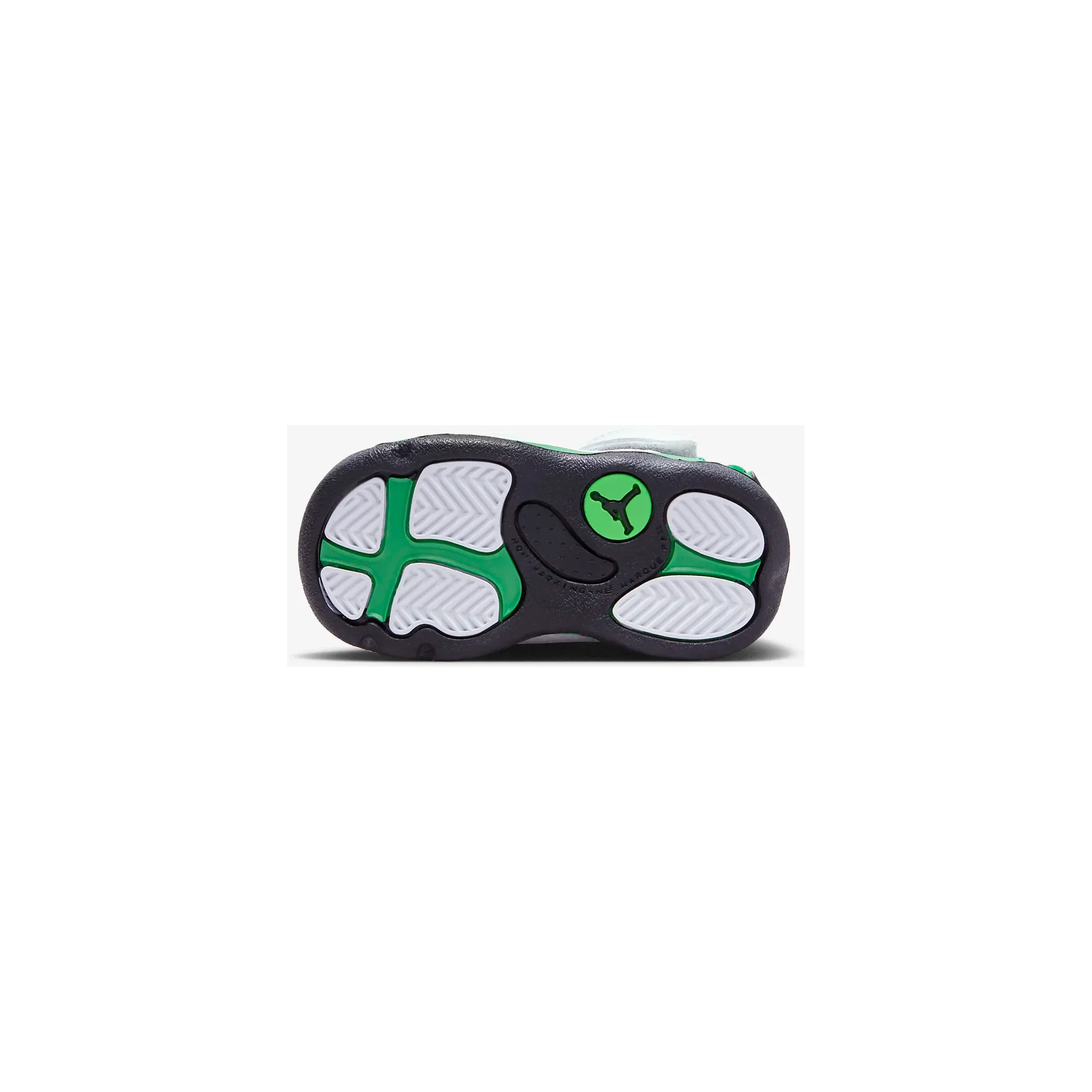 Kids' Jordan 6 Rings TD Shoes - White / Black / Lucky Green - Image 3