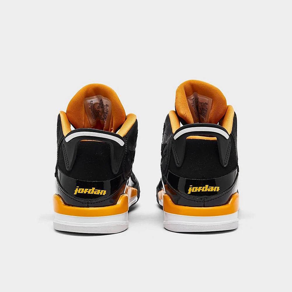 Nike Kids' Jordan Dub Zero Shoes - Black / Taxi Yellow / White / Icy Blue - Image 5