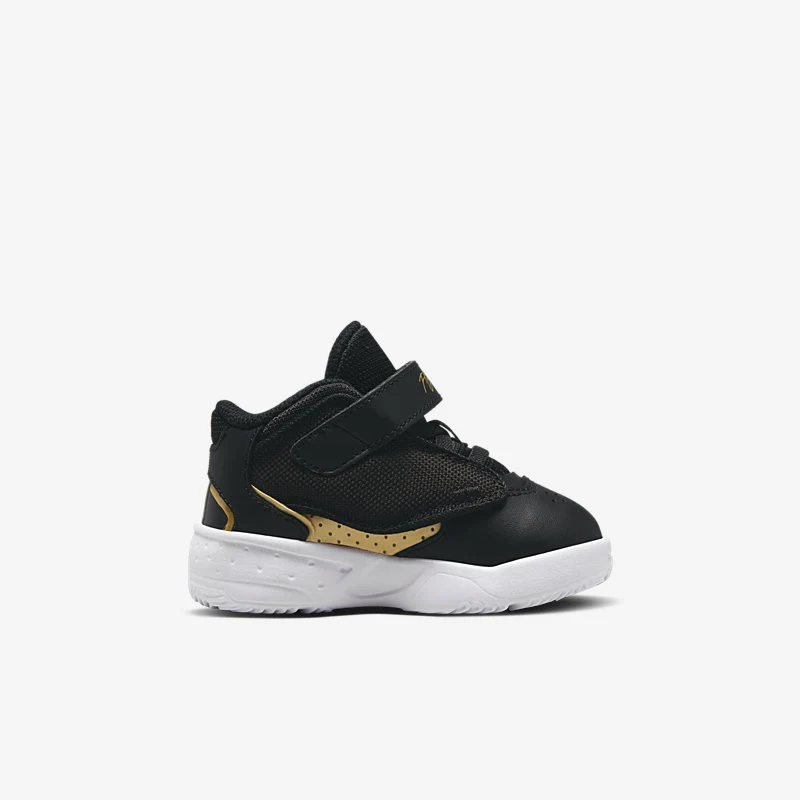 Nike Kids' Jordan Max Aura 4 TD Shoes - Black / Metallic Gold / White - Image 3