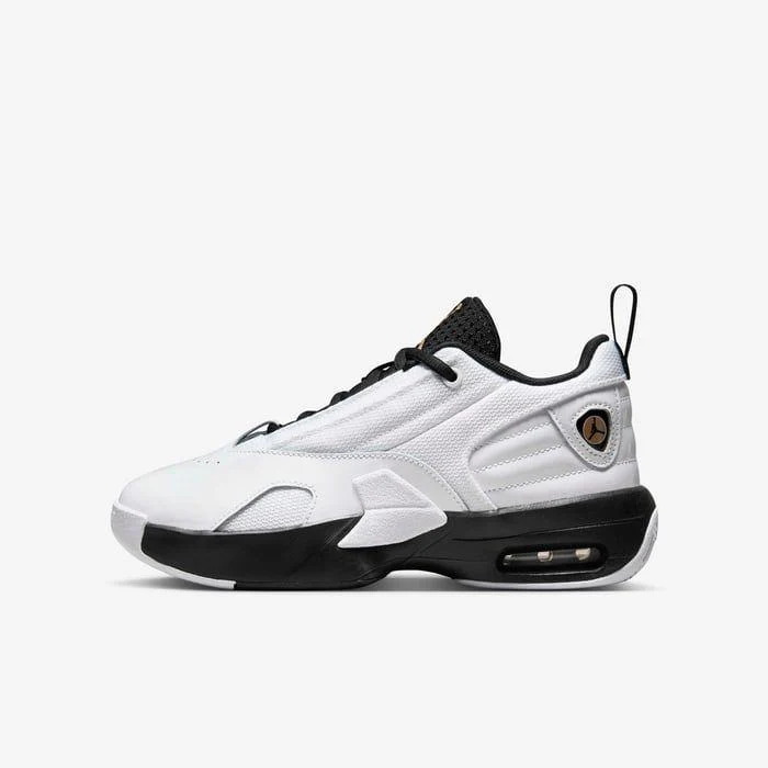 Nike Kids' Jordan Max Aura 6 Shoes - White / Black / Metallic Gold - Image 3