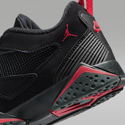 Nike Kids' Jordan Mvp 92 Shoes - Black / Gym Red / Anthracite - Image 8