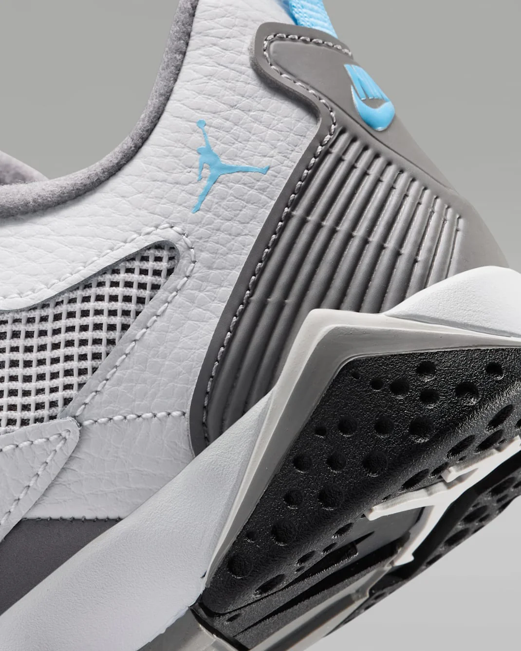 Nike Kids' Jordan Mvp 92 Shoes - Photon Dust / Flat Pewter / White / Blue Chill - Image 10