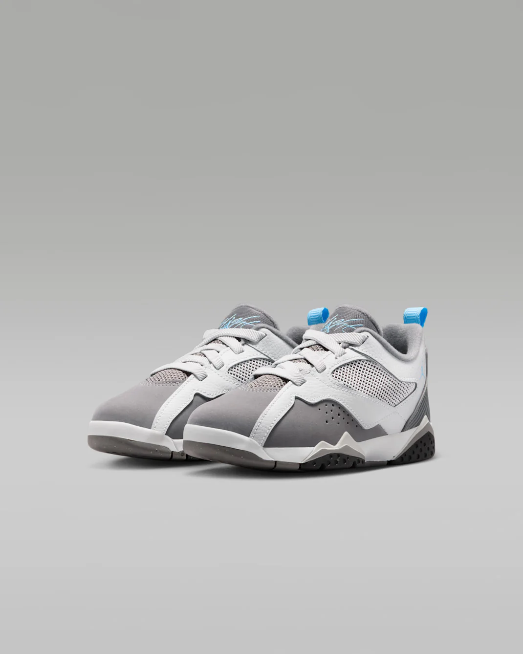 Nike Kids' Jordan Mvp 92 Shoes - Photon Dust / Flat Pewter / White / Blue Chill - Image 2