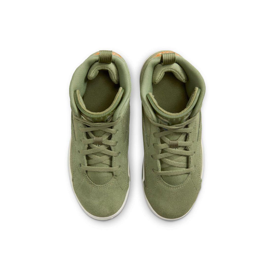 Nike Kids' Jordan MVP Shoes - Olive / Mandarin / Sail - Image 5