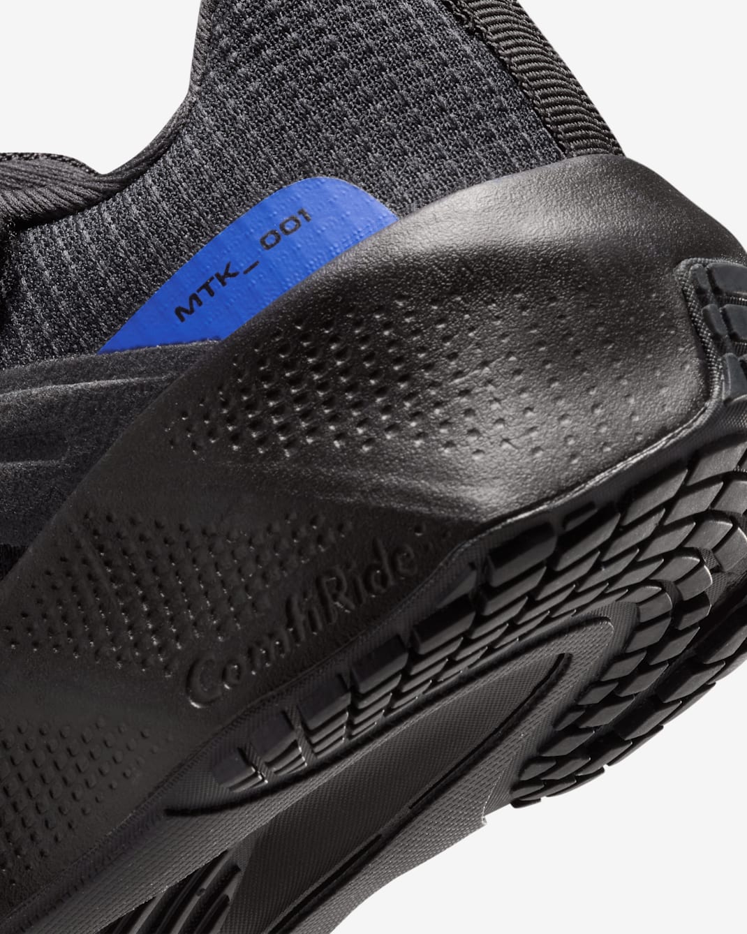 Nike Kids' Metro Tek Shoes - Black / Off-Noir / Racer Blue / Metallic Black - Image 8