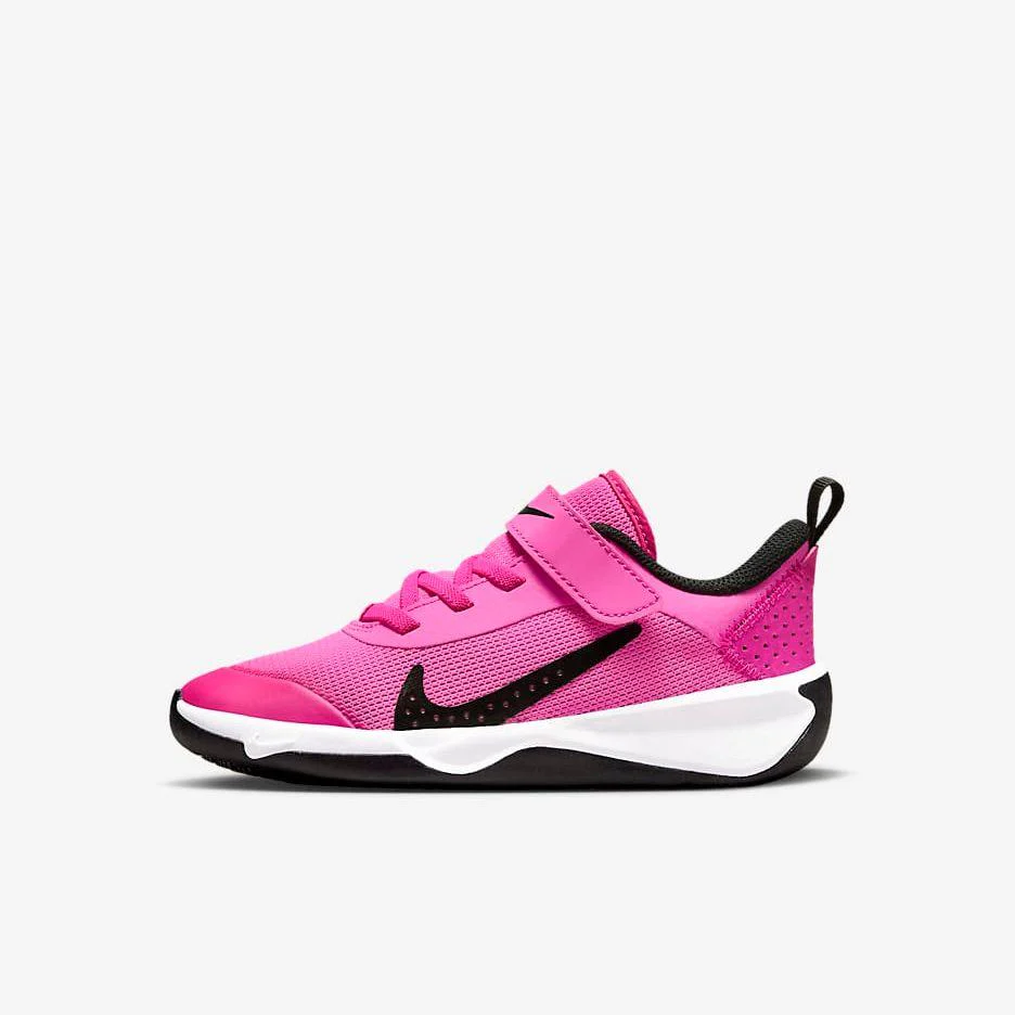 Nike Kids' Omni Multi-Court Shoes - Laser Fuchsia / White / Black - Image 3
