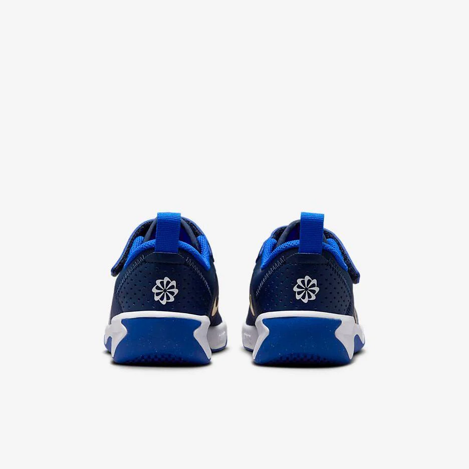Nike Kids' Omni Multi Court Shoes - Midnight Navy / Saturn Gold / White / Hyper Royal - Image 8