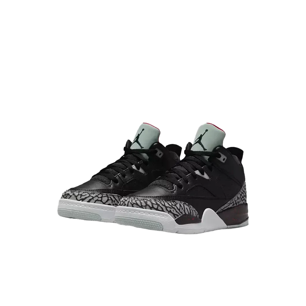 Nike Kids' Son Of Mars Low Shoes - Black / Grey / Red - Image 2