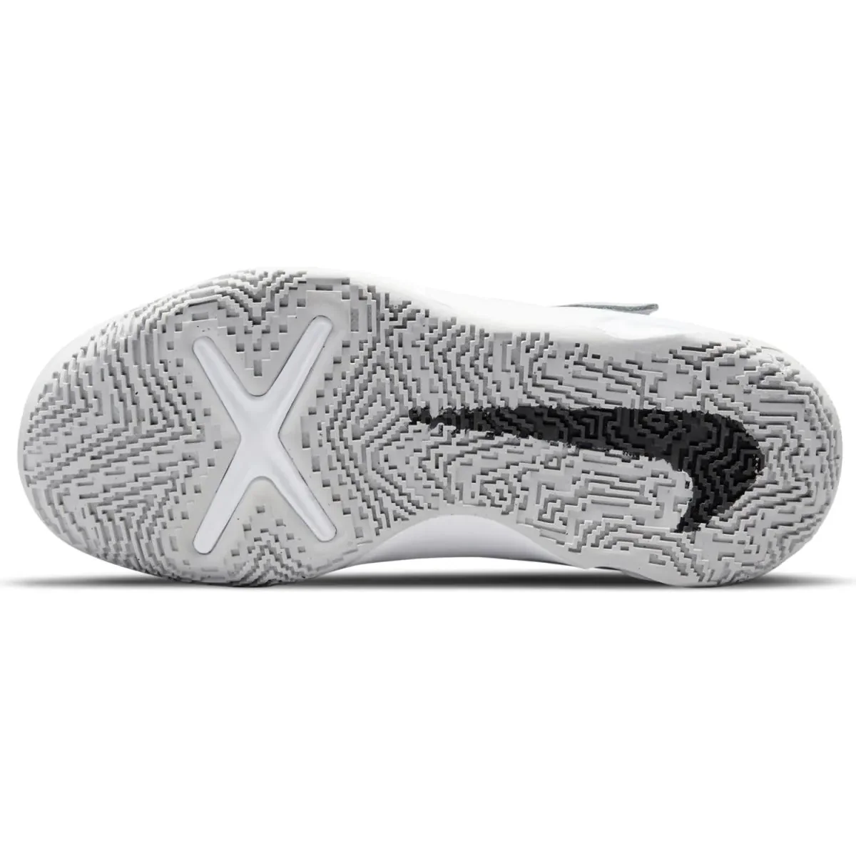 Nike Kids' Team Hustle D 10 Shoes - Black / Metallic Gold / White / Photon Dust - Image 6