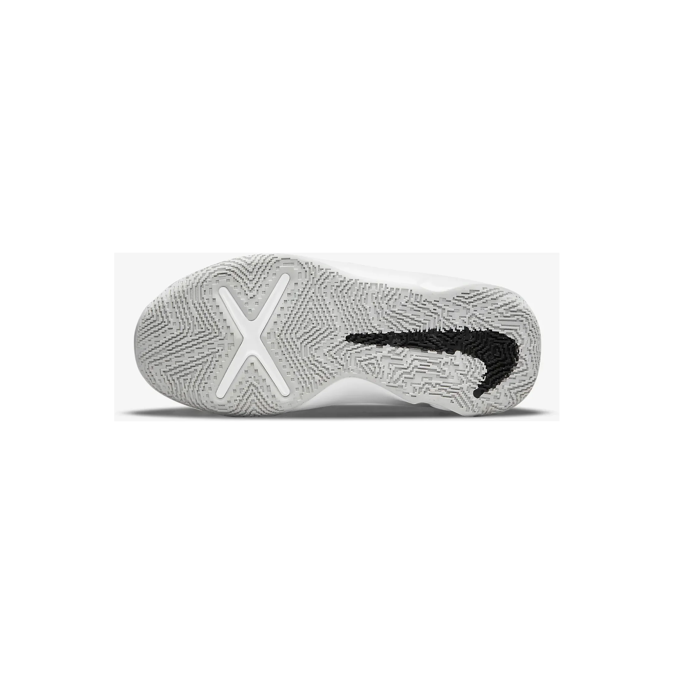 Nike Kids' Team Hustle D 10 Shoes - Black / White / Photon Dust / Metallic Gold - Image 3