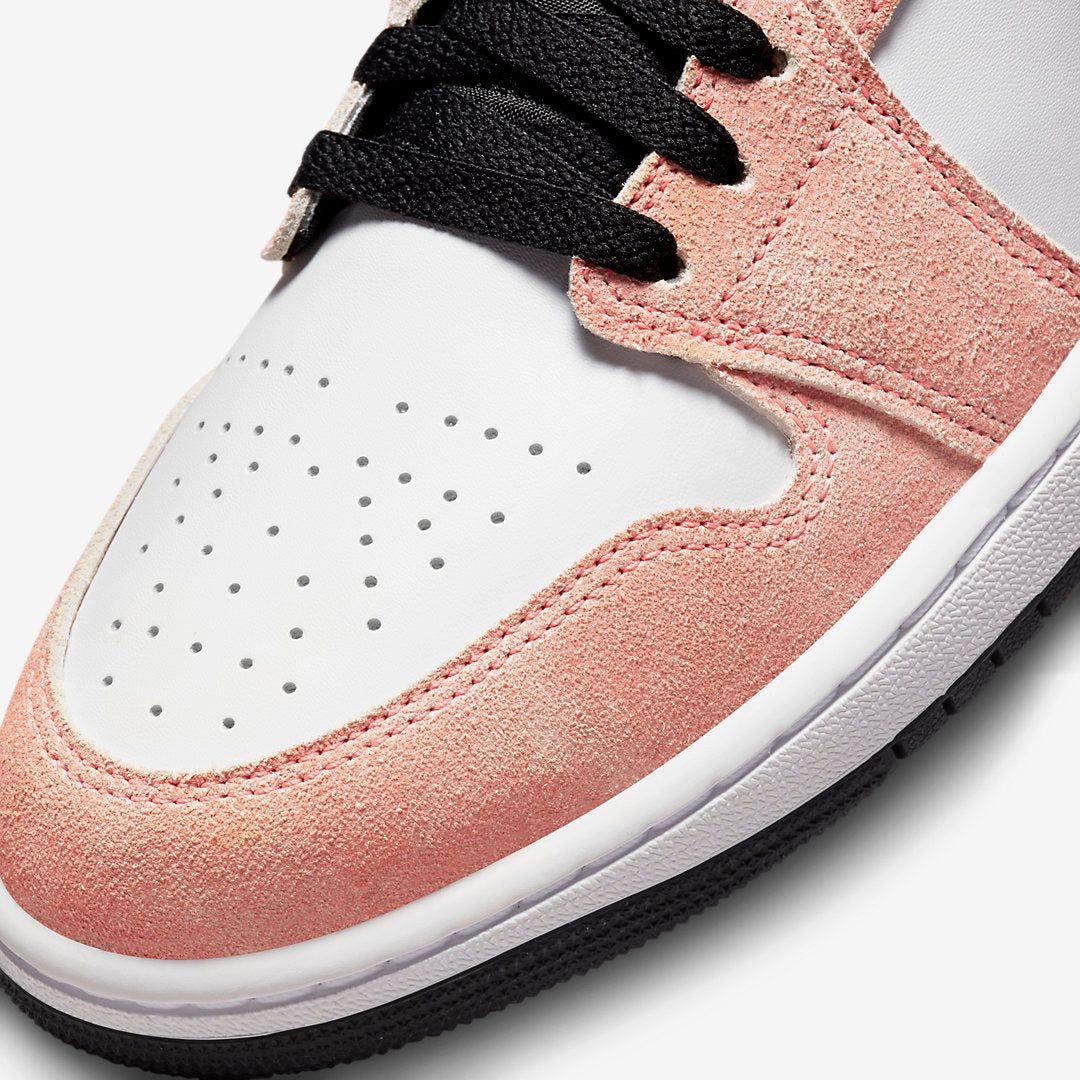 Nike Men's Air Jordan 1 Mid SE Shoes - Magic Ember / Sundial / White / Black - Image 8