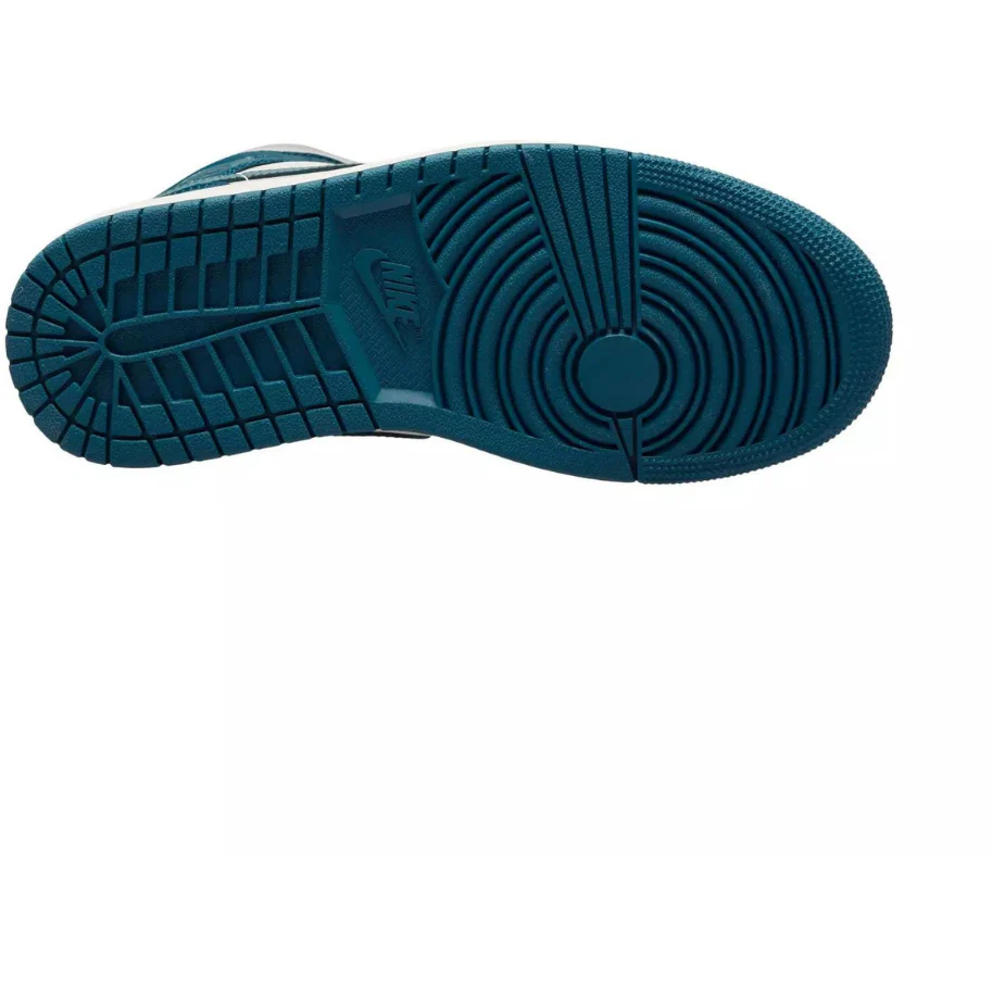 Nike Men's Air Jordan 1 Mid Shoes - French Blue / Sail / Ozone Blue - Image 7