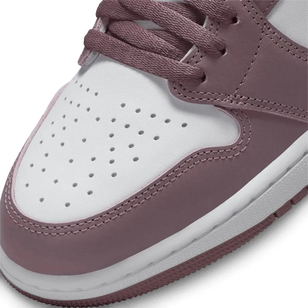 Nike Men's Air Jordan 1 Retro High OG Shoes - White / Mauve / White - Image 8